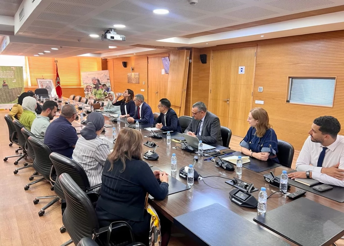 وفد من المجلس القومي يزور وكالة التنمية الفلاحية في الرباط لبحث سبل التعاون في مجال تمكين المرأة الريفية 17 - جريدة المساء