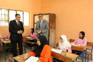 العربي سهل | محافظ الجيزة يتفقد لجان الشهادة الإعدادية2025 ببولاق والهرم وأكتوبر 32 - جريدة المساء