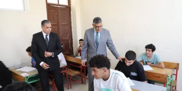 العربي سهل | محافظ الجيزة يتفقد لجان الشهادة الإعدادية2025 ببولاق والهرم وأكتوبر 1 - جريدة المساء