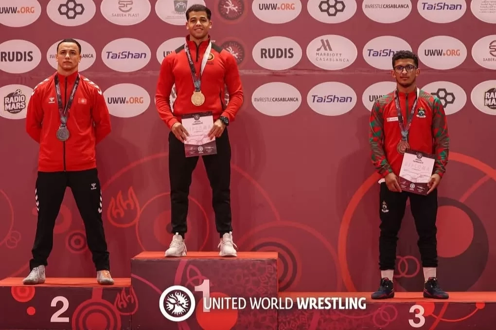 ذهبيتان لجامعة القناة في بطولة إفريقيا للمصارعة بالمغرب 20 - جريدة المساء ذهبيتان لجامعة القناة في بطولة إفريقيا للمصارعة بالمغرب 19 - جريدة المساء