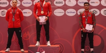 ذهبيتان لجامعة القناة في بطولة إفريقيا للمصارعة بالمغرب 2 - جريدة المساء ذهبيتان لجامعة القناة في بطولة إفريقيا للمصارعة بالمغرب 1 - جريدة المساء