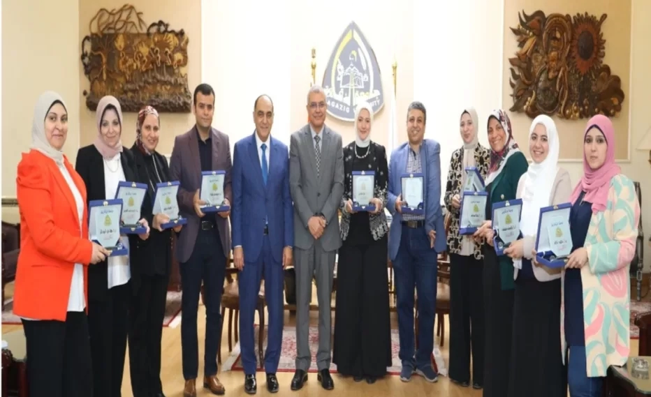 جامعة الزقازيق تكرّم روّاد التقييم العلمي.. تقدير لجهود اللجان وارتقاء بمنظومة النشر الدولي 19 - جريدة المساء