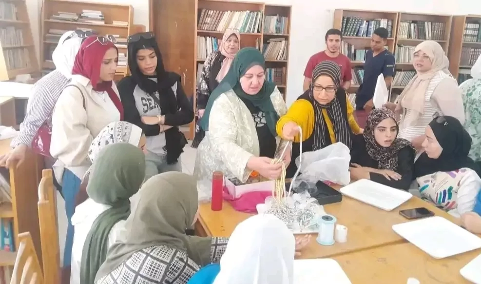 فعالية تدريبية لتنمية المهارات الفنية لطلاب جامعة القناة  19 - جريدة المساء