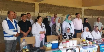 قافلة شاملة لجامعة القناة بقرية الرائد بالسويس ضمن مبادرة "حياة كريمة" 1 - جريدة المساء