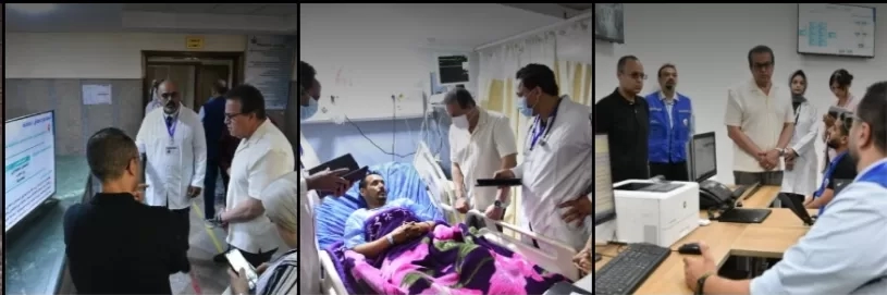 نائب رئيس الوزراء وزير الصحة يتفقد مستشفي الحمام المركزي بمطروح 19 - جريدة المساء