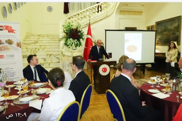 السفير صالح موطلو:توجد روابط تاريخية مشتركة وتشابهات مهمة بين المطبخين التركة والمصرى 18 - جريدة المساء