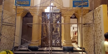 محافظ الدقهلية يتفقد الأعمال الجارية بمشروع تطوير ضريح الإمام الشعراوي بدقادوس 1 - جريدة المساء