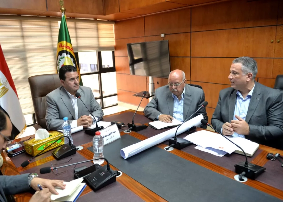 سكرتير عام محافظة الدقهلية يعقد اجتماعا موسعا لتذليل عقبات توصيل المرافق لمشروع"تحيا مصر المنصوره" 18 - جريدة المساء