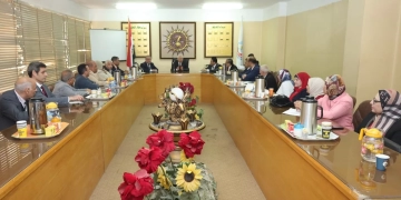 رئيس جامعة المنيا يناقش مع مجالس الكليات: دعم مسيرة التحديث والتطوير 1 - جريدة المساء