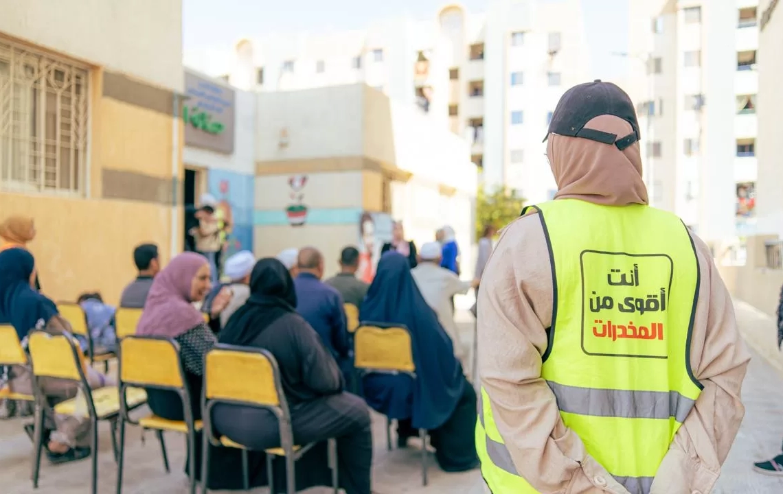 توعية مجتمعية شاملة في المناطق المطورة: التضامن تطلق حملات للكشف المبكر والإدمان وتنظيم الأسرة 18 - جريدة المساء حملات توعية قام بها صندوق مكافحة الإدمان