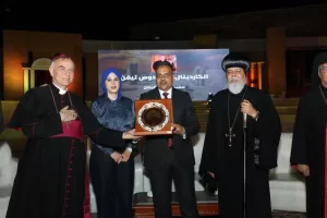 إحتفالاً بذكرى دخول العائلة المقدسة ومباركتها لأرض الشرقية ... محافظ الشرقية يشهد فعاليات المنتدي السياحي الدولي الأول لمسار العائلة المقدسة بمنطقة آثار تل بسطا بالزقازيق 85 - جريدة المساء