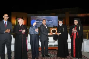 إحتفالاً بذكرى دخول العائلة المقدسة ومباركتها لأرض الشرقية ... محافظ الشرقية يشهد فعاليات المنتدي السياحي الدولي الأول لمسار العائلة المقدسة بمنطقة آثار تل بسطا بالزقازيق 81 - جريدة المساء