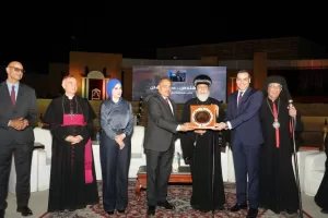 إحتفالاً بذكرى دخول العائلة المقدسة ومباركتها لأرض الشرقية ... محافظ الشرقية يشهد فعاليات المنتدي السياحي الدولي الأول لمسار العائلة المقدسة بمنطقة آثار تل بسطا بالزقازيق 73 - جريدة المساء