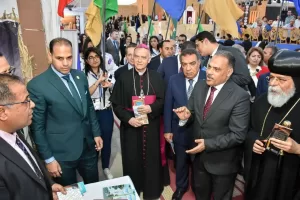 إحتفالاً بذكرى دخول العائلة المقدسة ومباركتها لأرض الشرقية ... محافظ الشرقية يشهد فعاليات المنتدي السياحي الدولي الأول لمسار العائلة المقدسة بمنطقة آثار تل بسطا بالزقازيق 59 - جريدة المساء