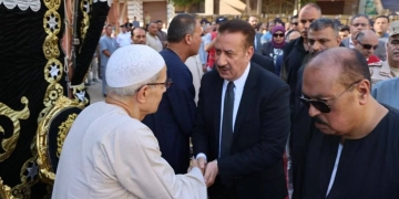 " أبو ليمون" يتلقى واجب العزاء في شهداء" الإقليمي".. بكفر السنابسة بمنوف.. ويقدم خالص تعازيه لأسر المتوفين 1 - جريدة المساء