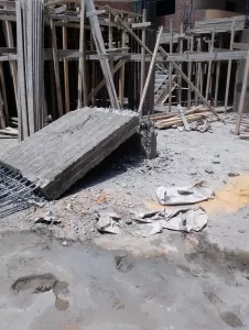 بالصور.. إزالة أعمال بناء مخالف بعقارات بالقطاع الجنوبي للهرم 25 - جريدة المساء