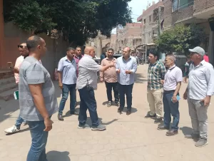 بالصور.. تفاصيل الجولة الميدانية لنائب محافظ الجيزة بمركز أوسيم: إنترلوك ونظافة وإشغالات وملفات تصالح 27 - جريدة المساء