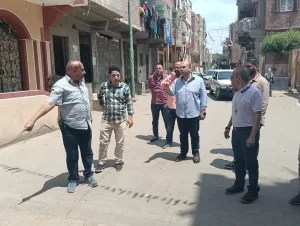 بالصور.. تفاصيل الجولة الميدانية لنائب محافظ الجيزة بمركز أوسيم: إنترلوك ونظافة وإشغالات وملفات تصالح 21 - جريدة المساء