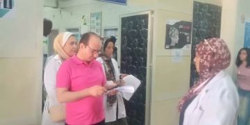 رئيس قطاع الشئون الصحية بالقاهرة تفقد سير العمل بمستشفى الشروق المركزي ؛ ومركز طبي ال 100 متر ومركز طبي الريحان 2 - جريدة المساء رئيس قطاع الشئون الصحية بالقاهرة تفقد سير العمل بمستشفى الشروق المركزي ؛ ومركز طبي ال 100 متر ومركز طبي الريحان 1 - جريدة المساء