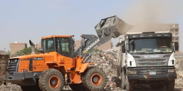 محافظة الجيزة ترفع ٦٠ ألف طن من القمامة خلال إجازة عيد الأضحى 1 - جريدة المساء