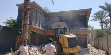 محافظة الجيزة: إزالة ١٣ حالة بناء مخالف على أراضي الدولة بمركز كرداسة 1 - جريدة المساء