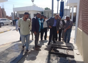 نائب محافظ الجيزة يتابع ميدانيا التجهيزات النهائية لمحطات الصرف الصحي ب قري مركز الصف 27 - جريدة المساء