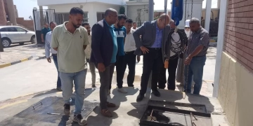 نائب محافظ الجيزة يتابع ميدانيا التجهيزات النهائية لمحطات الصرف الصحي ب قري مركز الصف 2 - جريدة المساء نائب محافظ الجيزة يتابع ميدانيا التجهيزات النهائية لمحطات الصرف الصحي ب قري مركز الصف 1 - جريدة المساء