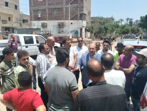 بالصور.. تفاصيل الجولة الميدانية لنائب محافظ الجيزة بمركز البدرشين 25 - جريدة المساء
