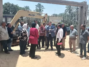 بالصور.. تفاصيل الجولة الميدانية لنائب محافظ الجيزة بمركز البدرشين 29 - جريدة المساء