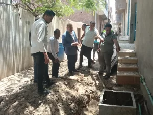 بالصور.. تفاصيل الجولة الميدانية لنائب محافظ الجيزة بمركز البدرشين 41 - جريدة المساء