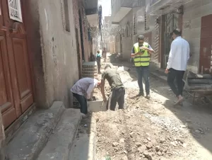 بالصور.. تفاصيل الجولة الميدانية لنائب محافظ الجيزة بمركز البدرشين 43 - جريدة المساء