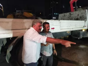 إصلاح كسر ماسورة مياه بشارع جامعة الدول مع شارع سليمان أباظة بالدقي (صور) 31 - جريدة المساء