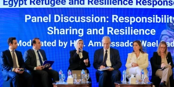 "الهلال الأحمر" يشارك في إطلاق خطة الاستجابة للاجئين بالتعاون مع وزارة الخارجية والأمم المتحدة 1 - جريدة المساء