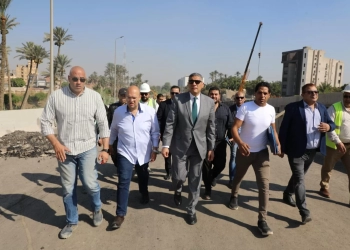 مشروعات محورية لتحقيق السيولة المرورية.. محافظ الجيزة يتفقد كوبري مزلقان أبو النمرس وطريق جسر المنوات بالحوامدية 30 - جريدة المساء