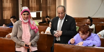 جولات تفقدية بجامعة القناة للإطمئنان على انتظام امتحانات نهاية العام 1 - جريدة المساء