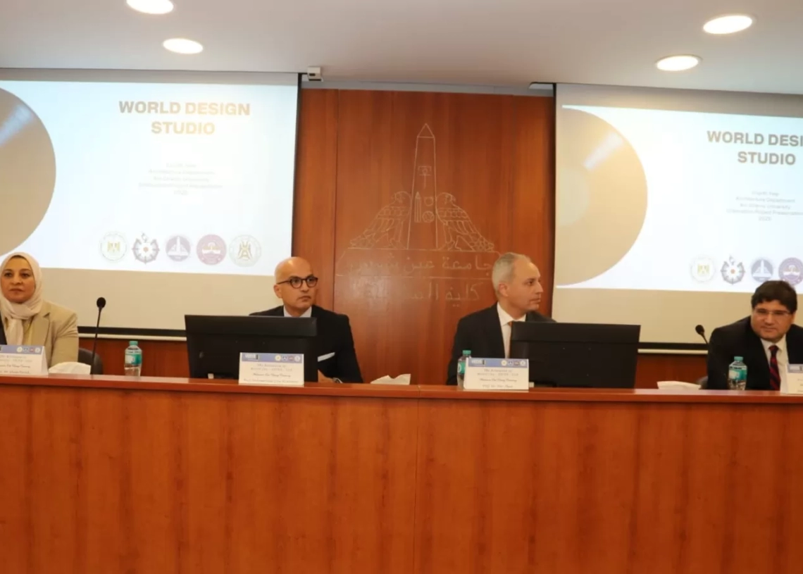 عين شمس تحتفي بختام مشروع استوديو التصميم الدولي (WDS) بكلية الهندسة  18 - جريدة المساء