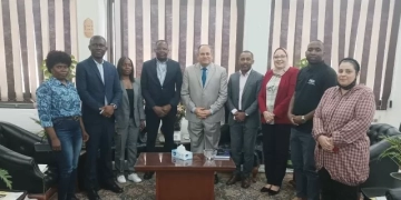 وفد أنغولي يزور البحوث الزراعية لبحث سبل التعاون المشترك في المجال الزراعي 1 - جريدة المساء