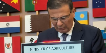 خلال كلمته في الجلسة العامة للمؤتمر الوزاري للفاو..وزير الزراعة يدعو لتعزيز الشراكة الأفريقية الأوروبية 2 - جريدة المساء خلال كلمته في الجلسة العامة للمؤتمر الوزاري للفاو..وزير الزراعة يدعو لتعزيز الشراكة الأفريقية الأوروبية 1 - جريدة المساء