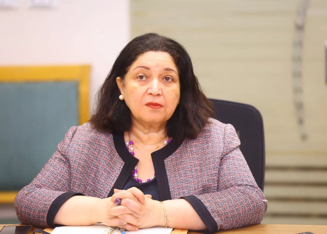 المهندسة مرجريت صاروفيم، نائبة وزيرة التضامن الاجتماعى