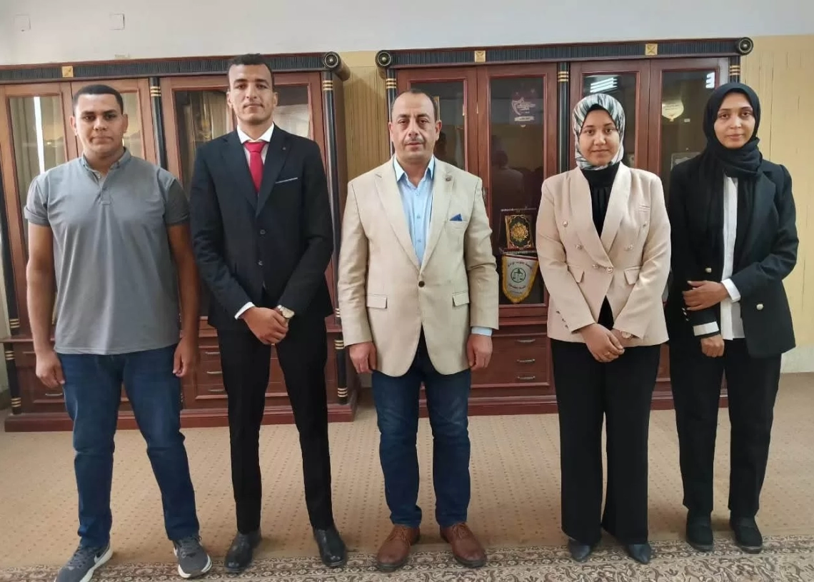 عميد "حقوق قنا" يستقبل المعيدين الجدد 20 - جريدة المساء عميد "حقوق قنا" يستقبل المعيدين الجدد 19 - جريدة المساء