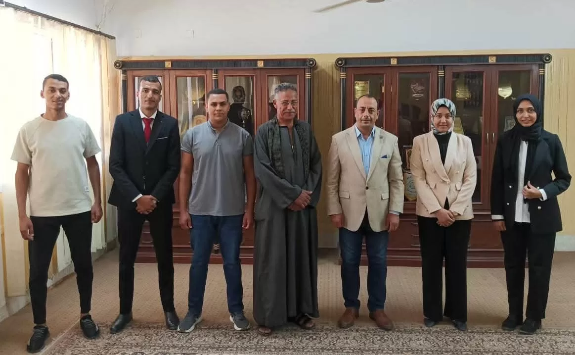 عميد "حقوق قنا" يستقبل المعيدين الجدد 33 - جريدة المساء