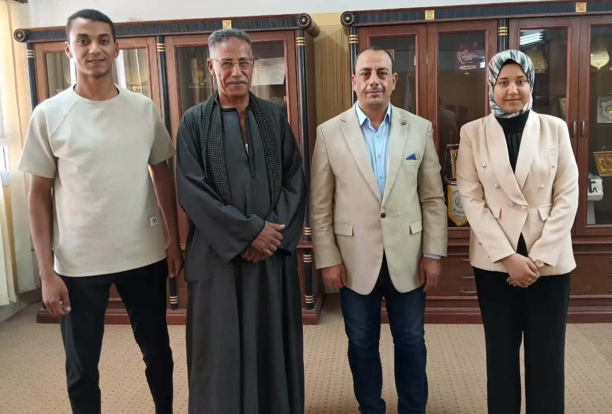 عميد "حقوق قنا" يستقبل المعيدين الجدد 36 - جريدة المساء عميد "حقوق قنا" يستقبل المعيدين الجدد 35 - جريدة المساء