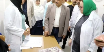 محافظ الشرقية يفاجئ مستشفى ههيا المركزي ويشيد بجودة الخدمة 1 - جريدة المساء