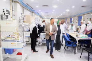 محافظ الشرقية يفاجئ مستشفى ههيا المركزي ويشيد بجودة الخدمة 20 - جريدة المساء