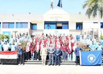 حملة للتبرع بالدم بجامعة القناة بالتعاون مع قوات الدفاع الشعبي 17 - جريدة المساء