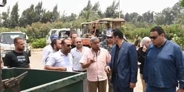 تطوير منظومة النظافة بالعاشر من رمضان 1 - جريدة المساء