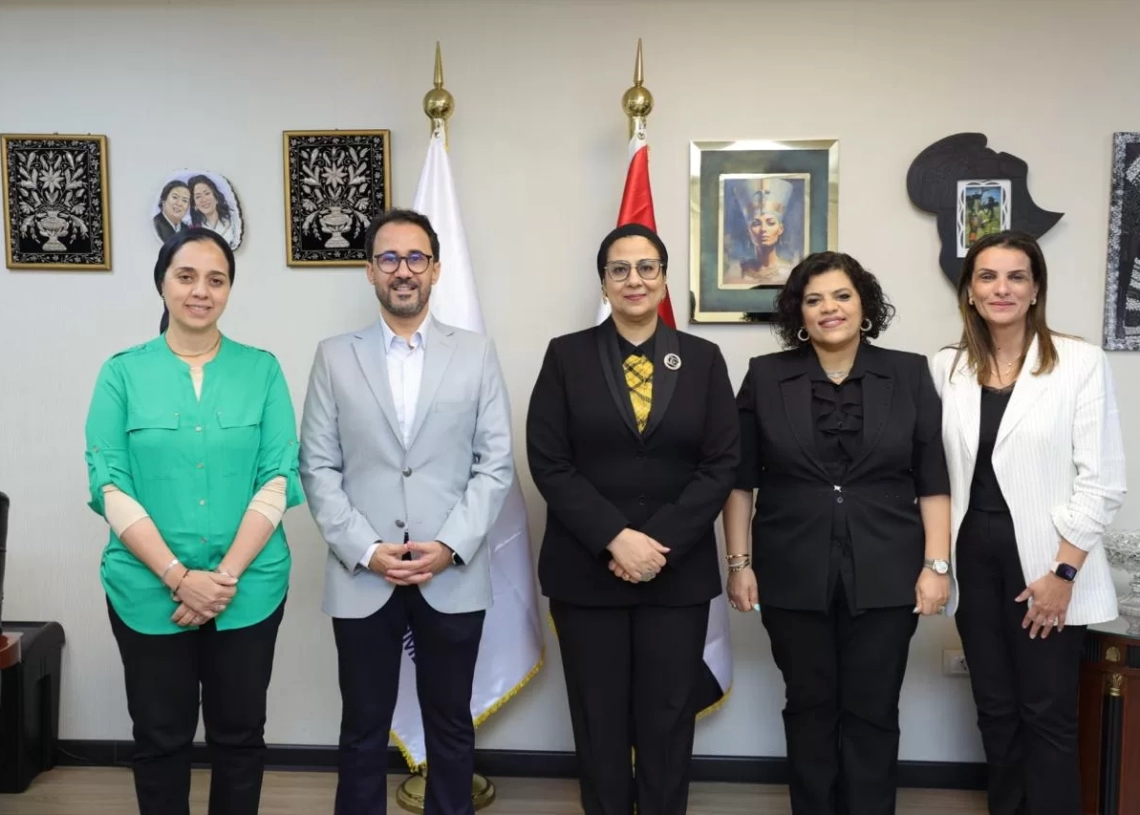 المستشارة أمل عمار تستقبل وفدا من مشروع تعزيز فرص المرأةفى التصنيع الزراعي 18 - جريدة المساء