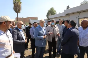 محافظ الجيزة يتفقد محطة المناولة الوسيطة لتجميع المخلفات بمنطقة البراجيل بمركز أوسيم 21 - جريدة المساء