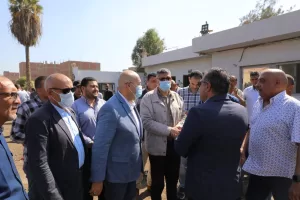 محافظ الجيزة يتفقد محطة المناولة الوسيطة لتجميع المخلفات بمنطقة البراجيل بمركز أوسيم 25 - جريدة المساء