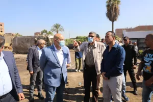 محافظ الجيزة يتفقد محطة المناولة الوسيطة لتجميع المخلفات بمنطقة البراجيل بمركز أوسيم 23 - جريدة المساء